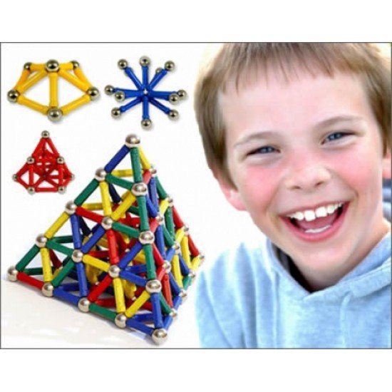 Magnastix 185 Parça Manyetik Lego Seti Magnastix 185 Parça Manyetik Lego Seti