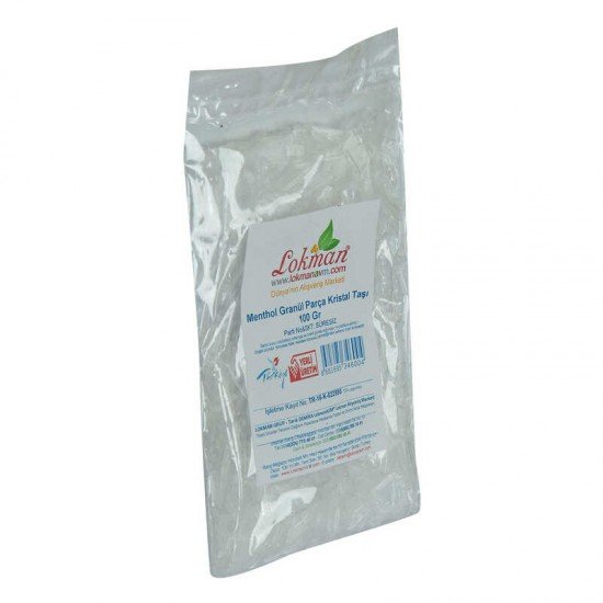 Menthol Granül Parça Kristal Taşı 100 Gr Menthol Granül Parça Kristal Taşı 100 Gr
