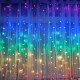 Perde Led 240 Ledli 8 Fonksiyonlu Dekor Lambası RGB Perde Led 240 Ledli 8 Fonksiyonlu Dekor Lambası RGB