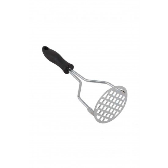 Plastik Saplı Delikli Metal Paslanmaz Patates Muz Yumurta Ezici Püre Yapıcı Plastik Saplı Delikli Metal Paslanmaz Patates Muz Yumurta Ezici Püre Yapıcı