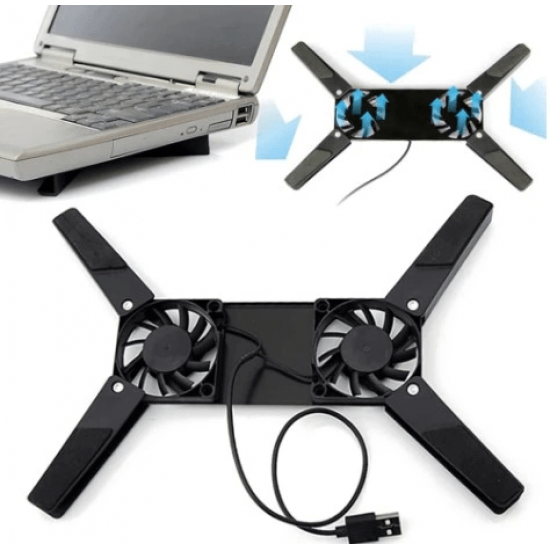 Pratik Katlanabilir Laptop Soğutucu 2 Fanlı ( Lisinya ) Pratik Katlanabilir Laptop Soğutucu 2 Fanlı ( Lisinya )
