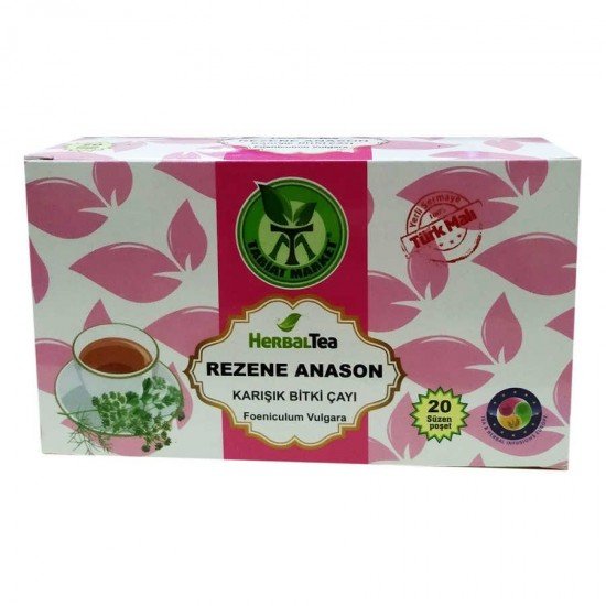 Rezene Anason Karışık Bitki Çayı 20 Süzen Poşet Rezene Anason Karışık Bitki Çayı 20 Süzen Poşet