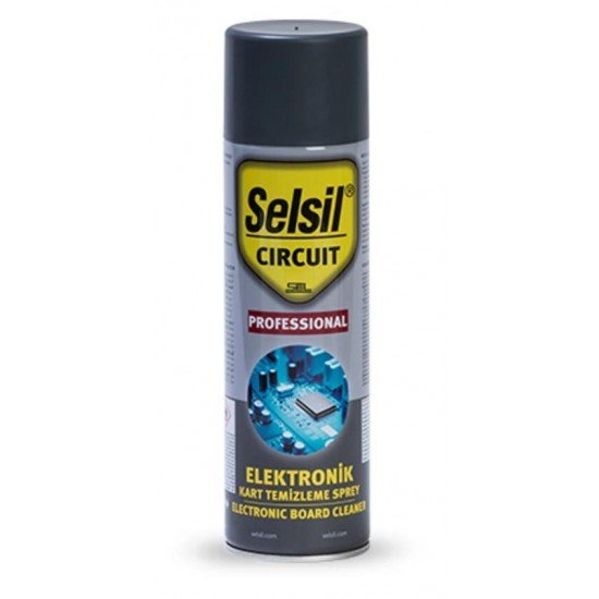 Selsil Elektronik Devre Kart Temizleyici 200 ml Yağsız Selsil Elektronik Devre Kart Temizleyici 200 ml Yağsız