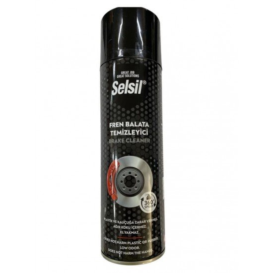 Selsil Fren Balata Temizleme Spreyi 500 ml Selsil Fren Balata Temizleme Spreyi 500 ml