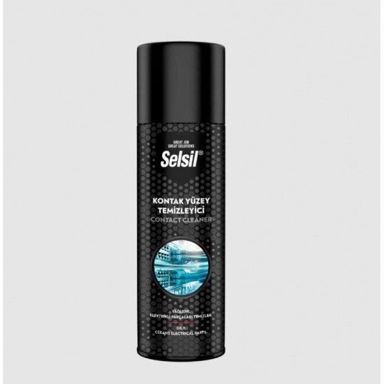 Selsil Kontakt Temizleme Sprey 500 ml Selsil Kontakt Temizleme Sprey 500 ml