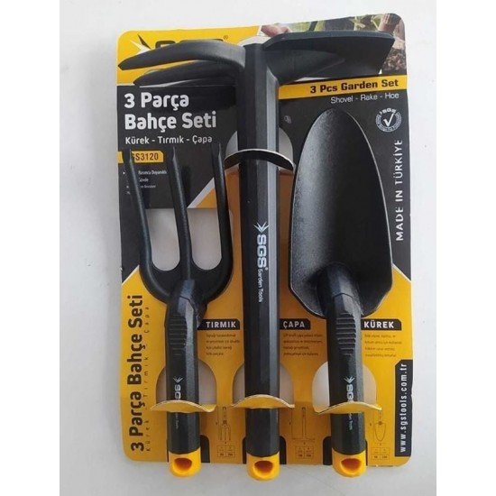 3120 Plastik Bahçe Seti 3 Parça 3120 Plastik Bahçe Seti 3 Parça