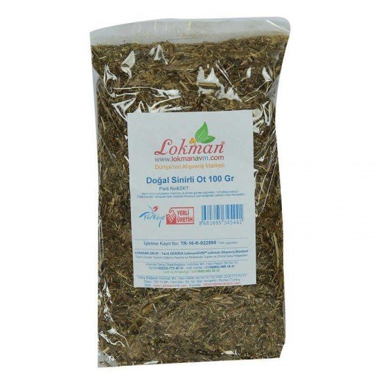 Sinirli Yaprak Otu Sinirli Ot Doğal 100 Gr Paket Sinirli Yaprak Otu Sinirli Ot Doğal 100 Gr Paket