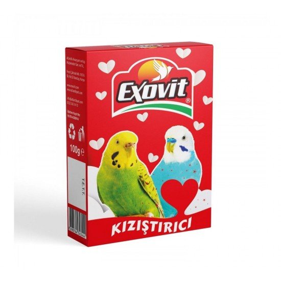 Muhabbet Kuş Kızıştırıcı 100 gr Muhabbet Kuş Kızıştırıcı 100 gr