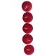 Tea Lights Kırmızı Mum 5 li 1 Paket Tea Lights Kırmızı Mum 5 li 1 Paket