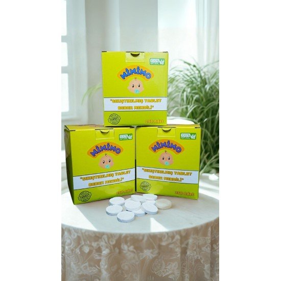 Sıkıştırılmış Tablet Sihirli Mendil 250 Adet x 3 Kutu Sıkıştırılmış Tablet Sihirli Mendil 250 Adet x 3 Kutu