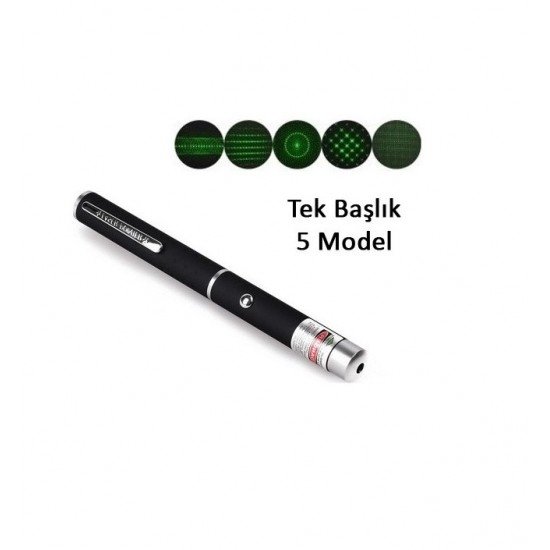 Yeşil Lazer Pointer 5000 mW 15 Km Etkili (Tek Başlık 5 Model) Yeşil Lazer Pointer 5000 mW 15 Km Etkili (Tek Başlık 5 Model)