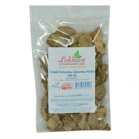 Zulumba Zalumba Kökü Doğal 100 Gr Paket Zulumba Zalumba Kökü Doğal 100 Gr Paket
