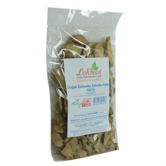 Zulumba Zalumba Kökü Doğal 100 Gr Paket Zulumba Zalumba Kökü Doğal 100 Gr Paket